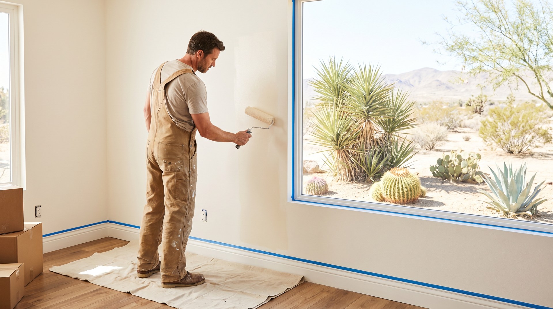 Fresh neutral paint, a low-cost fix that changes how buyers see your home